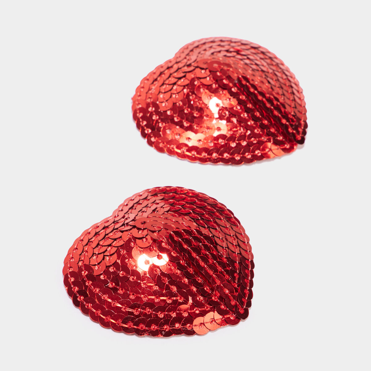 Cache tétons à sequins rose framboise femme