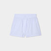 Short de pyjama coton blanc femme
