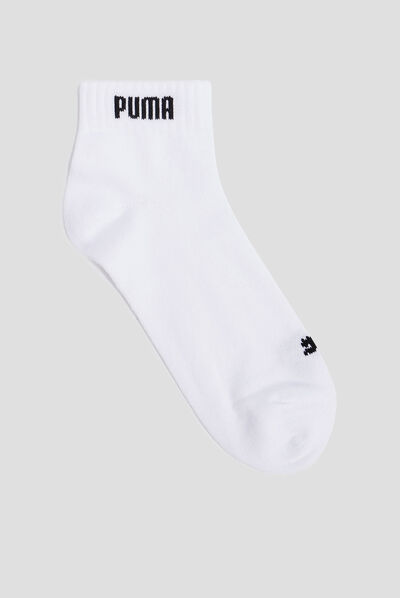 Lot 3 paires de chaussettes PUMA blanc homme