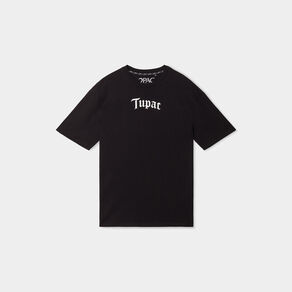 T-shirt manches courtes Tupac 2PAC noir homme