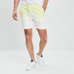 Bermuda straight à coulisse jaune clair homme