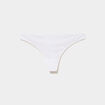 String microfibre sans coutures blanc femme