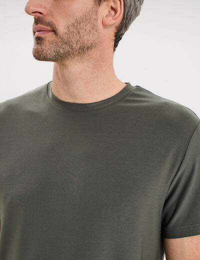 T-shirt confort respirant gris homme
