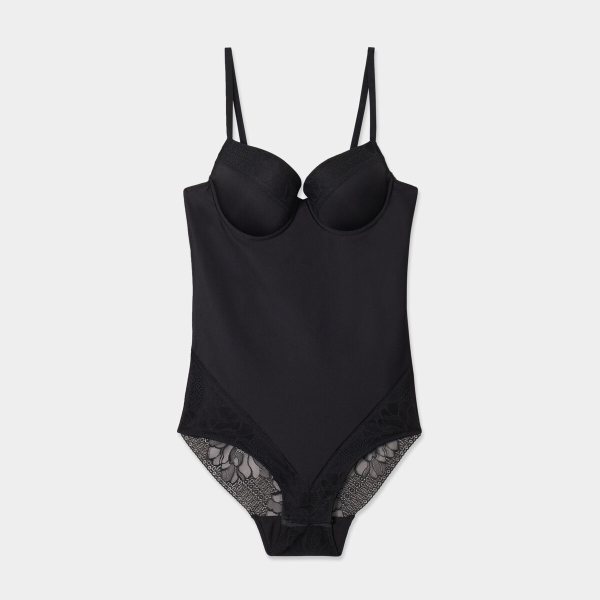 Body gainant noir femme