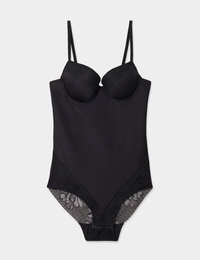 Body gainant noir femme