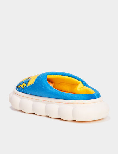 Chaussons mules Pokémon Pikachu bleu garçon
