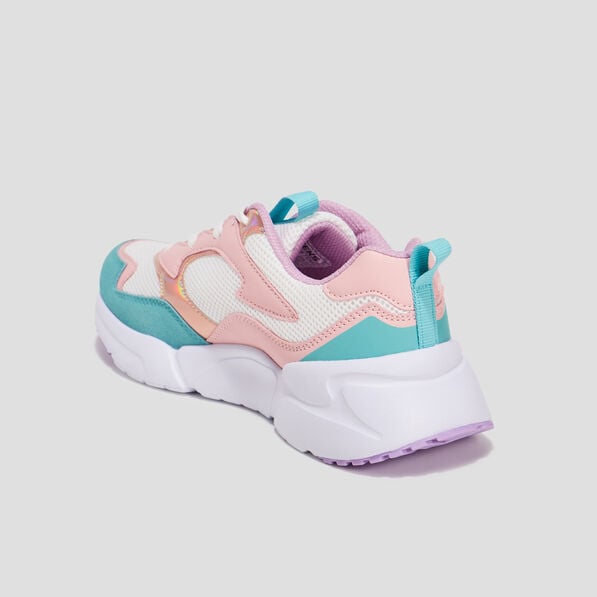 baskets running a lacets creeks multicolore fille Baskets running à lacets Creeks multicolore fille