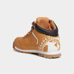 Bottines zip lacets Trappeur Babino jaune garçon