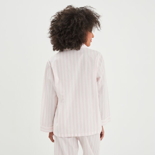 ensemble pyjama pantalon chemise coton ecru femme Ensemble pyjama pantalon chemise coton ecru femme
