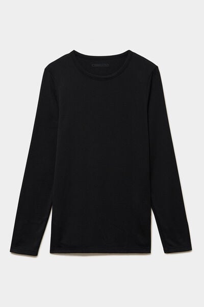 T-shirt thermique Damart x Trappeur noir homme