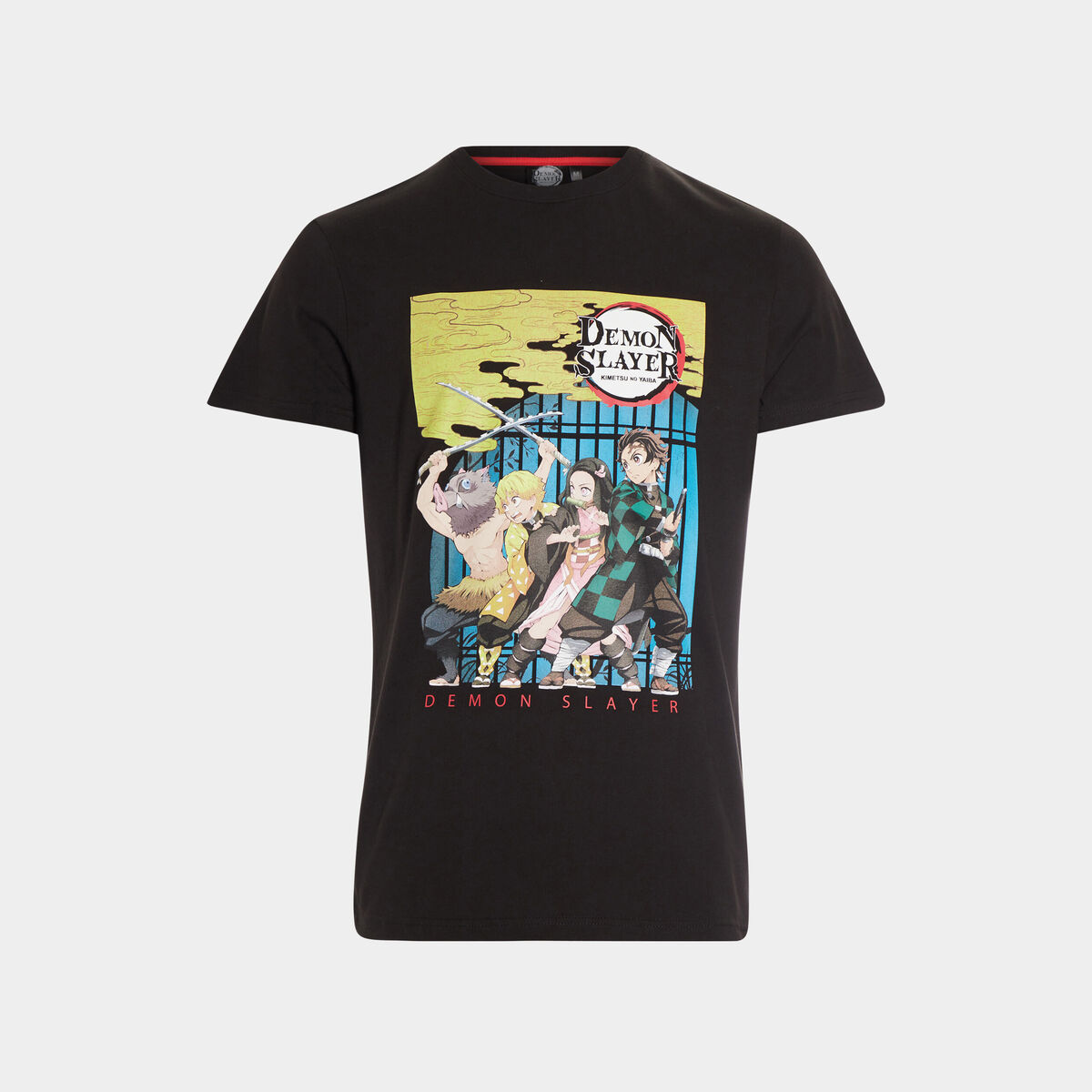 T-shirt Demon Slayer noir homme