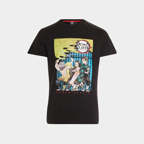 t shirt demon slayer noir homme T-shirt Demon Slayer noir homme