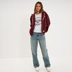 T-shirt col rond manches courtes gris clair femme
