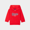 Sweat à capuche hoodie Creeks rouge fluo bébé garçon