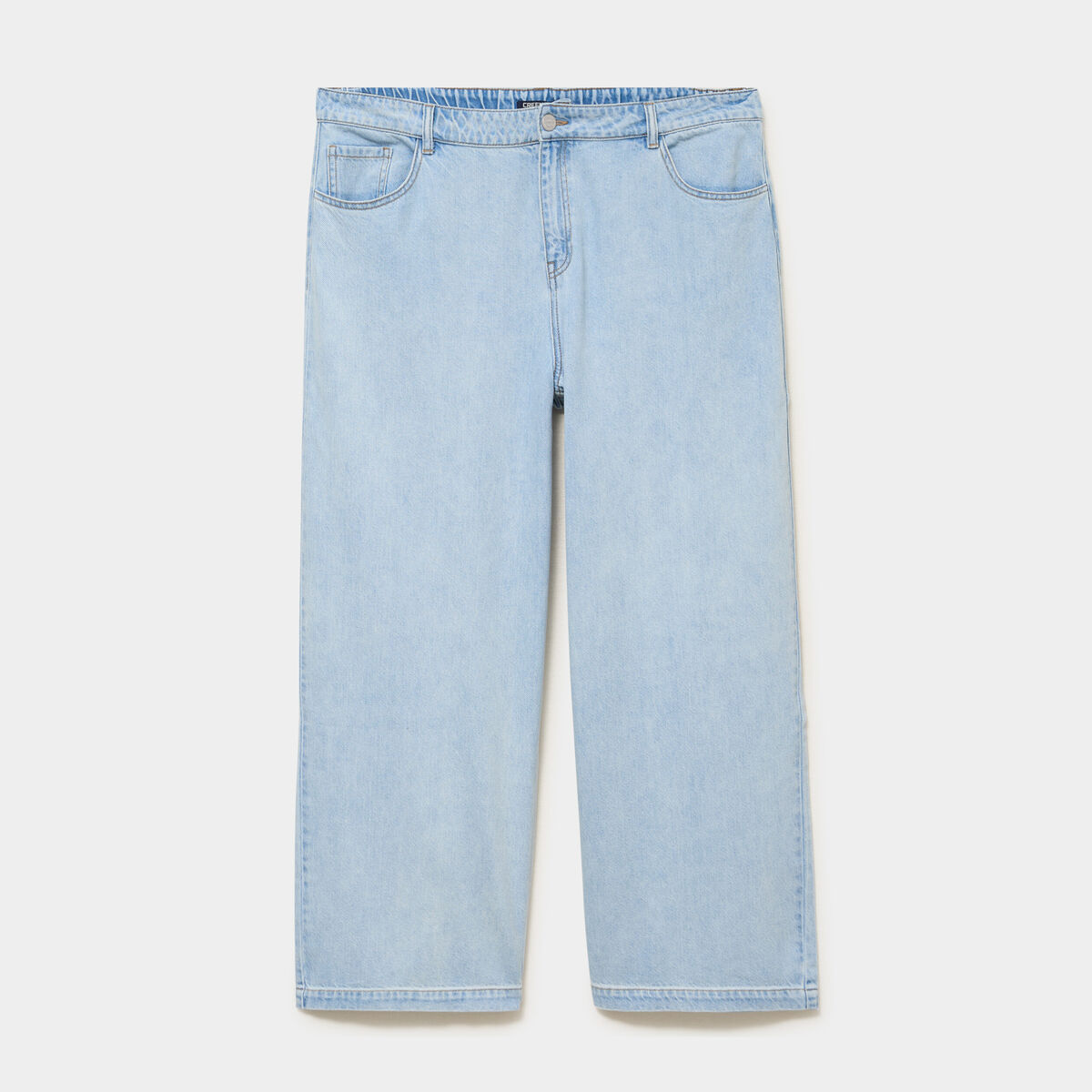Jean large taille &eacute;lastiqu&eacute;e denim triple stone femme grande taille