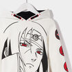 Sweat à capuche hoodie Naruto blanc garçon