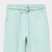 Pantalon de jogging molleton vert pastel fille