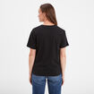 T-shirt coton Étrange Noël de Mr Jack noir femme