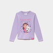 T-shirt Gabby et la maison magique mauve fille