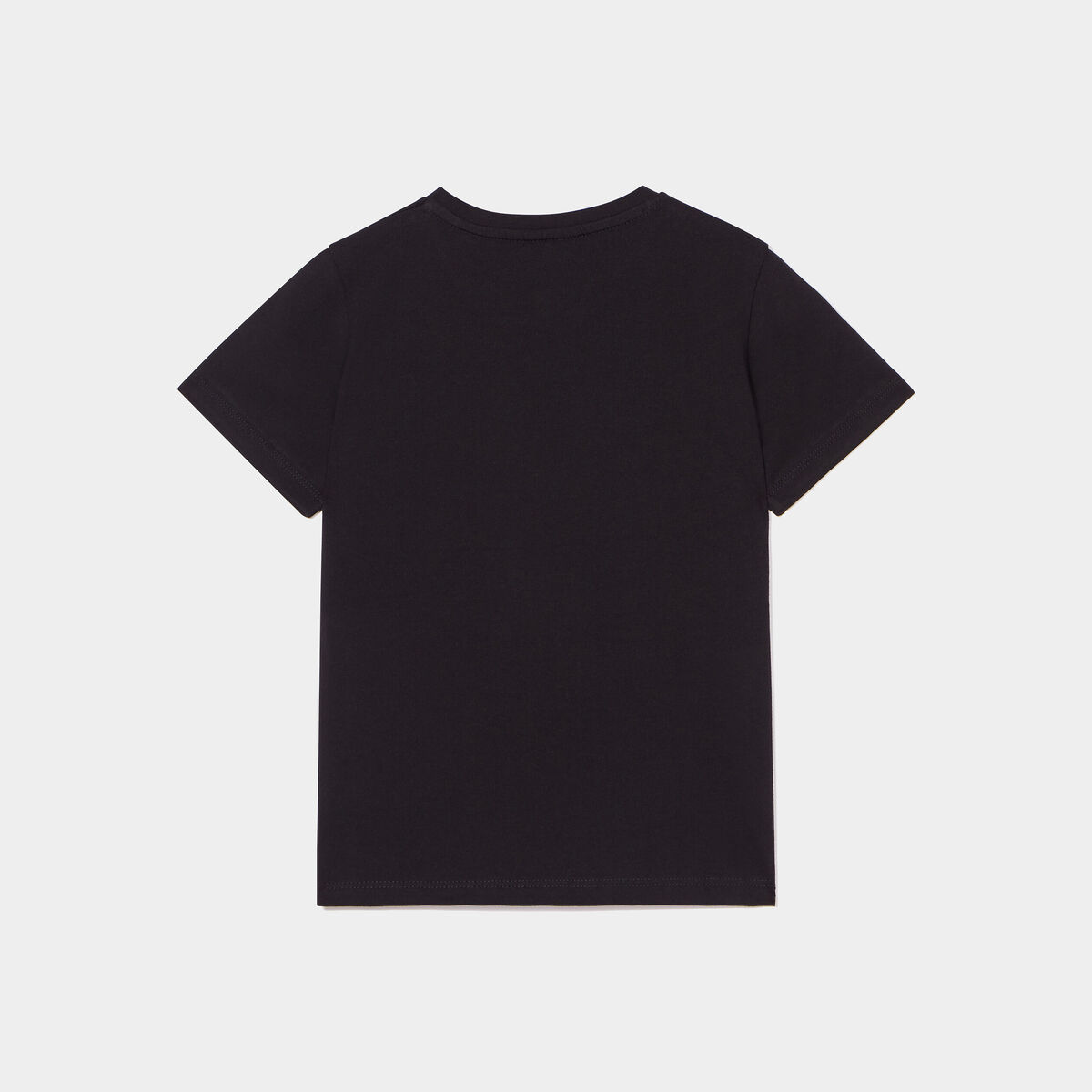 T-shirt manches courtes coton Naruto noir garçon