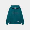 Sweat &agrave; capuche hoodie vert fonc&eacute; femme