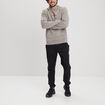Pantalon de jogging taille à coulisse noir homme