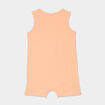 Combinaison de plage coton sans manches rose saumon bébé garçon