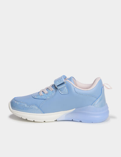 Baskets running lumineuses Stitch bleu fille
