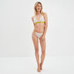 Soutien-gorge triangle en dentelle ivoire femme