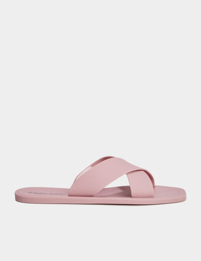 Mules de plage Wamea Beach rose femme