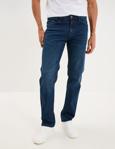 Jeans regular 5 poches denim used homme