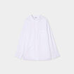 Chemise ajust&eacute;e manches longues coton blanc femme grande taille