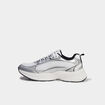 Baskets running &agrave; lacets Champion gris argent femme