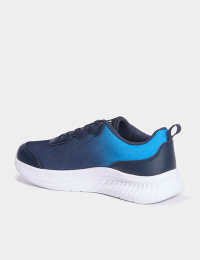 Baskets running bleu garçon