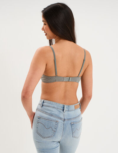 Soutien-gorge embo&icirc;tant padd&eacute; vert clair femme