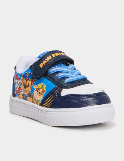 Baskets &agrave; lacets Pat Patrouille bleu b&eacute;b&eacute; gar&ccedil;on