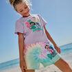 Short droit coton Lilo et Stitch multicolore fille