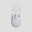 Chaussons mules petits coeurs gris femme