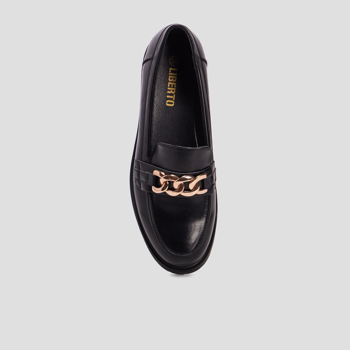 Mocassins à détails bijoux Liberto noir femme