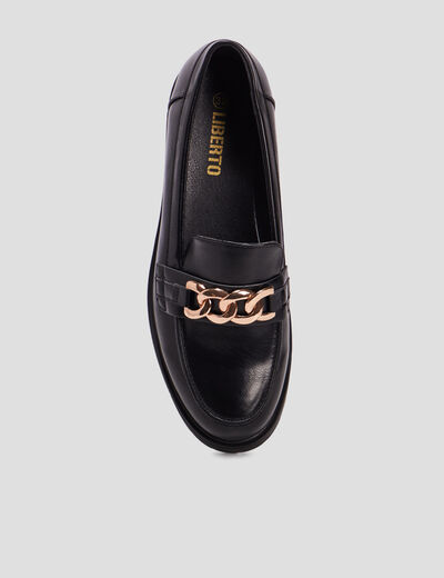Mocassins à détails bijoux Liberto noir femme