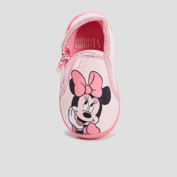 chaussons bottillons minnie rose bebef Chaussons bottillons Minnie rose bébé fille