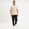 T-shirt manches courtes coton Kappa gris clair homme
