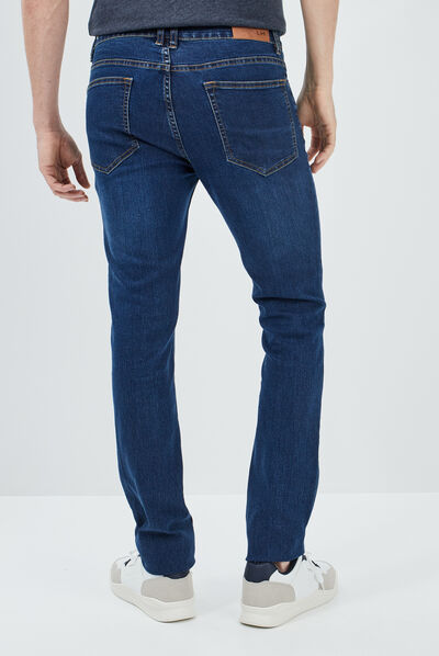 Jeans coupe skinny denim stone homme