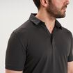 Polo manches courtes gris homme