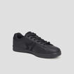 Tennis basses à lacets noir homme