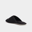 Chaussons mules noir femme
