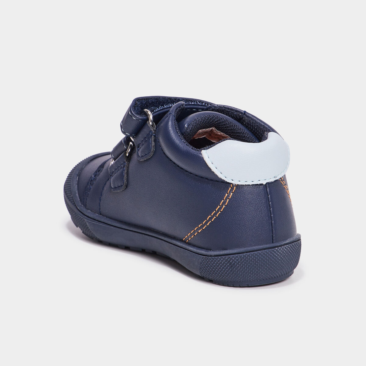 Bottillons à scratchs bleu bébé garçon