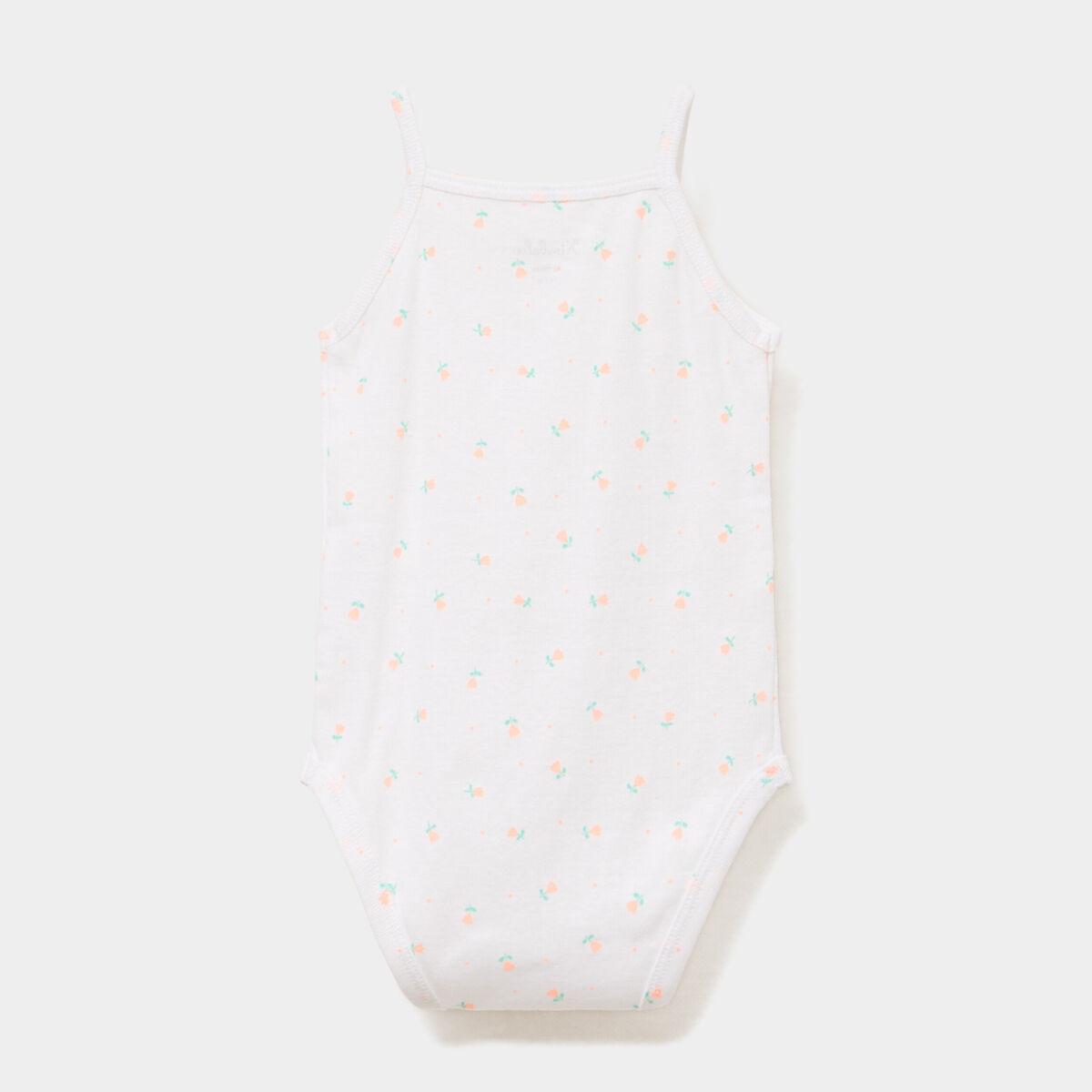 Lot 3 bodies coton bretelles fines rose clair b&eacute;b&eacute;