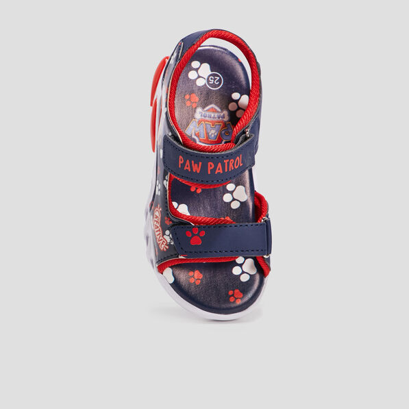Sandales à scratchs Paw Patrol bleu marine garçon