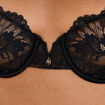 Soutien-gorge embo&icirc;tant dentelle noir femme